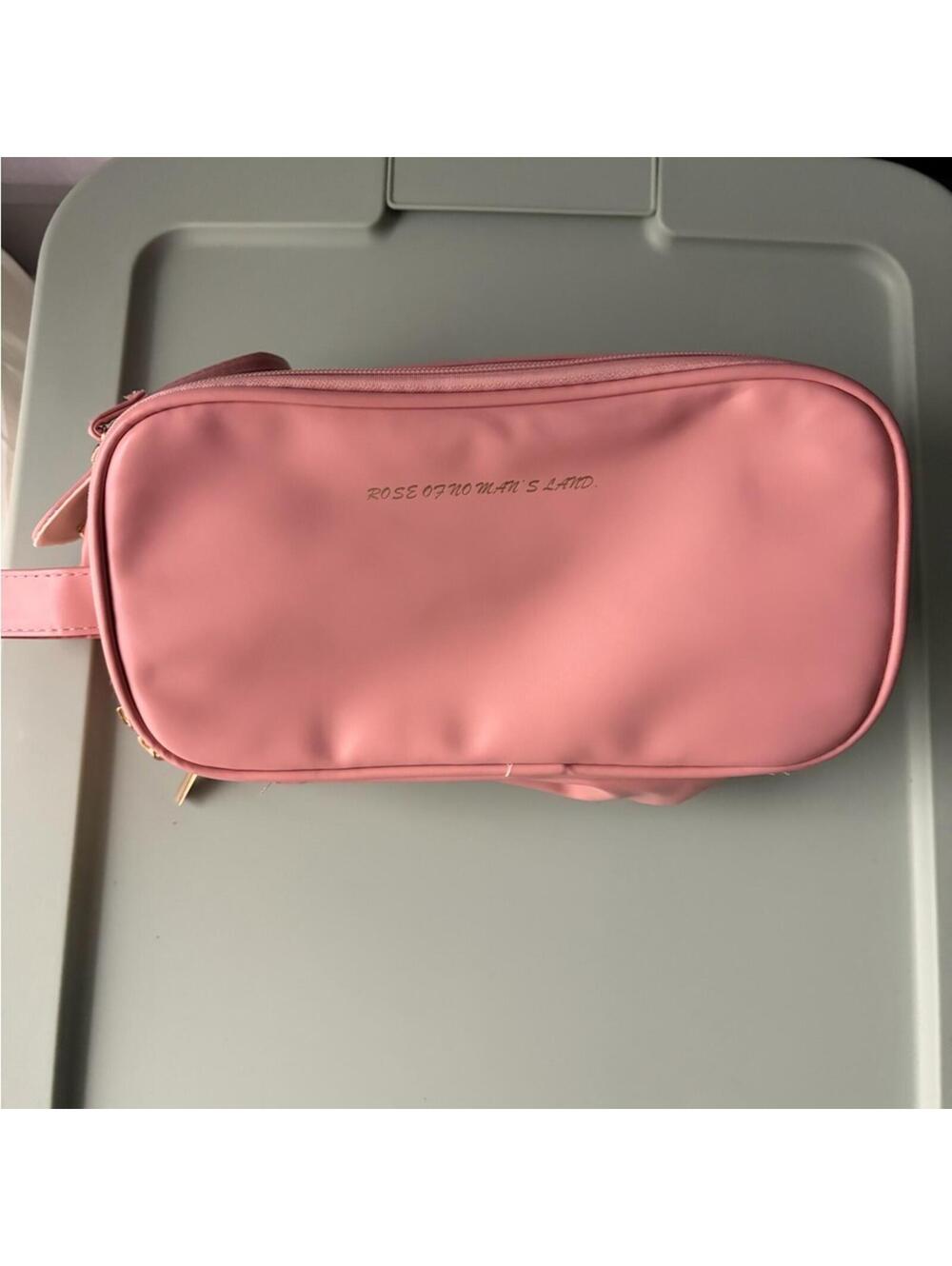 Rose of No Man’s Land Pink Travel Makeup & Toiletry Organizer